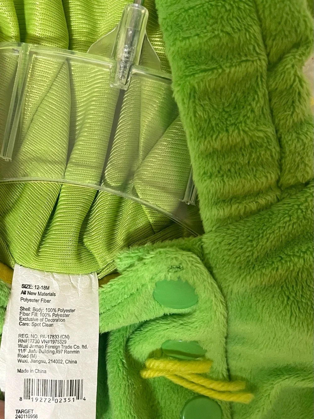 Halloween costume Baby Cactus Costume 12-18M